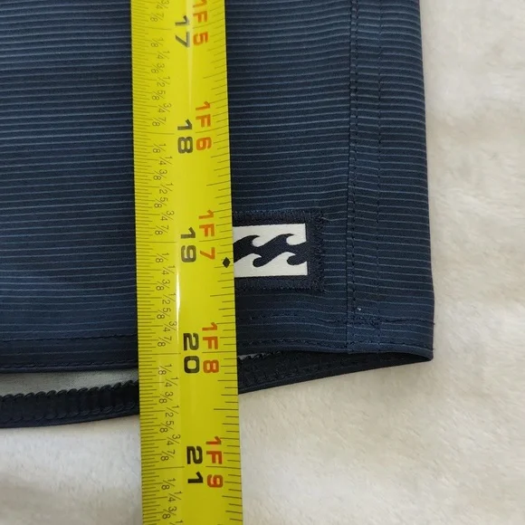 173. Billabong All Day Stripe Pro Performance Boardshorts | Color: Navy - Picture 6 of 9